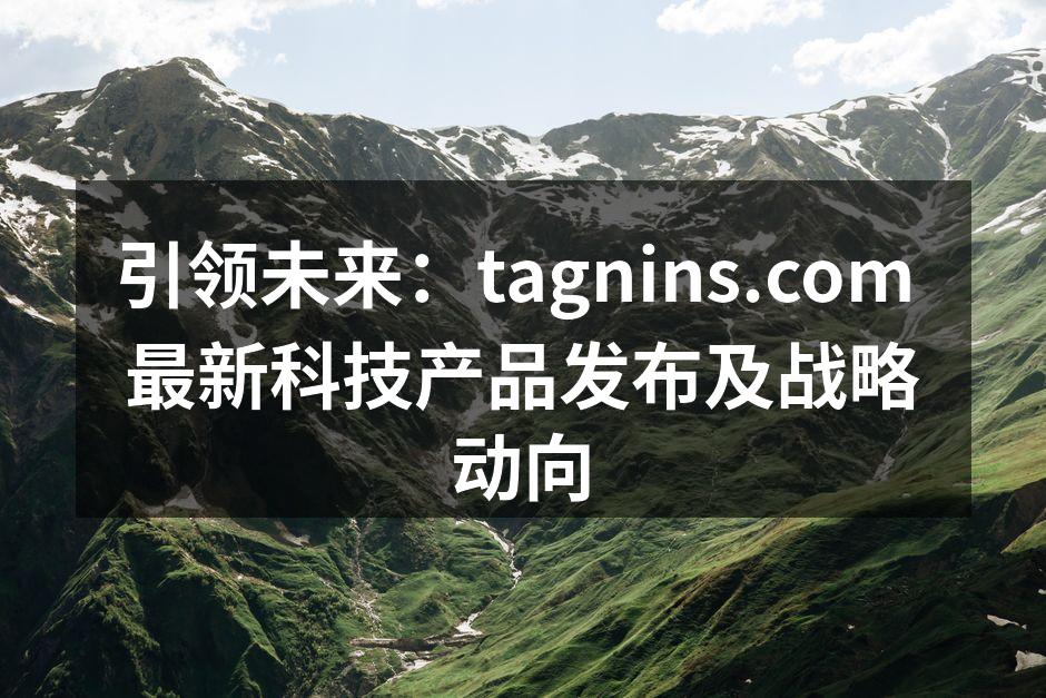 引领未来：tagnins.com 最新科技产品发布及战略动向